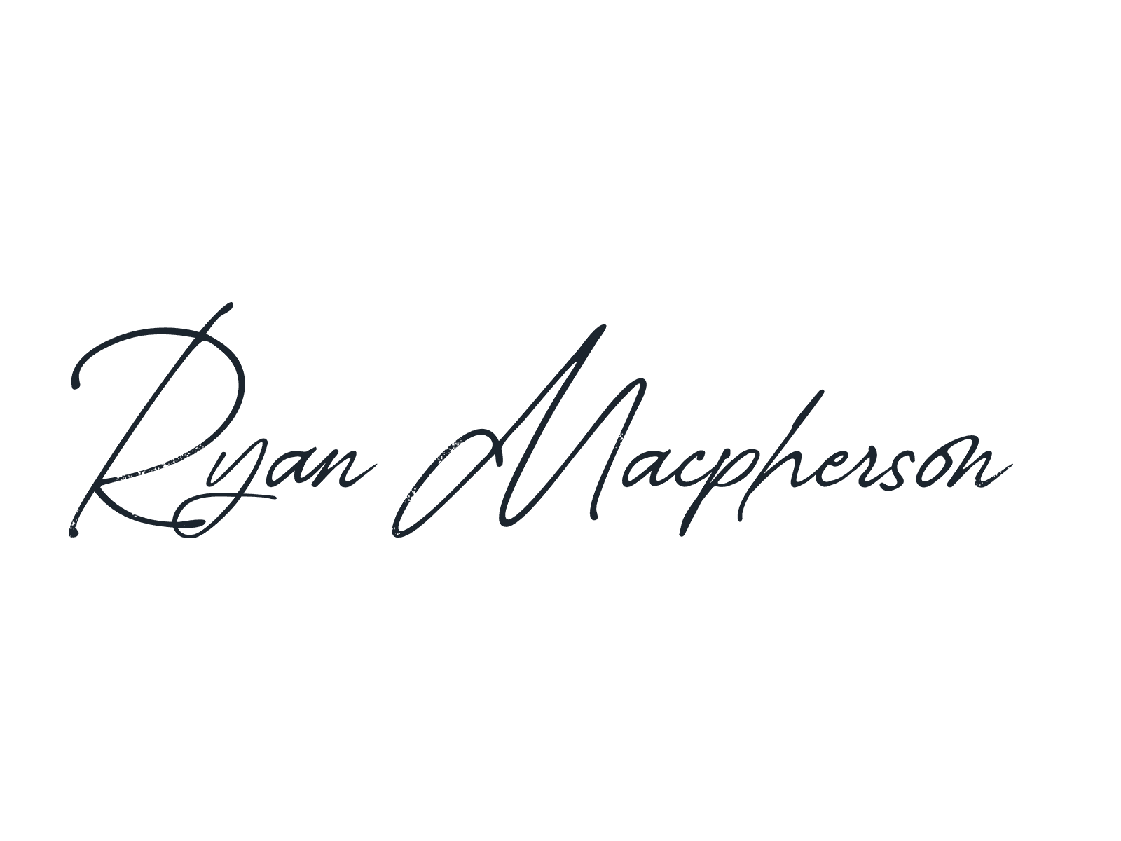 Ryan Macpherson signature