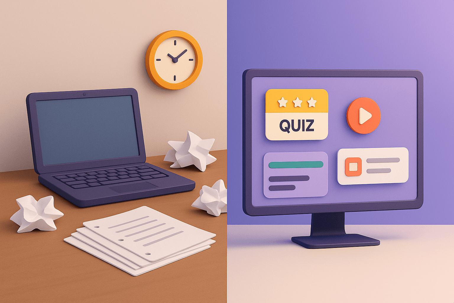 Rapid eLearning development vs traditional methods explained